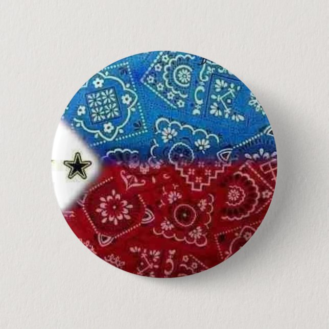 Philippinische Flagge Button (Vorderseite)
