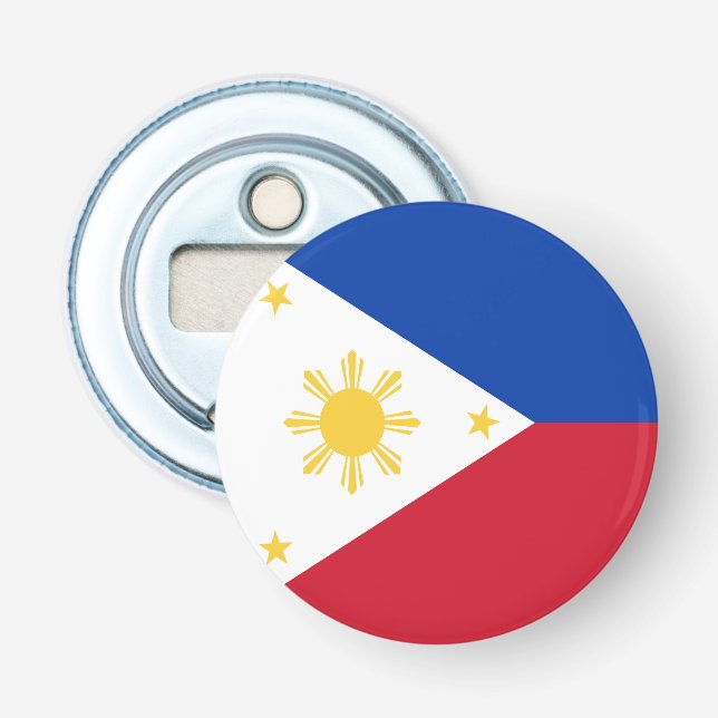 philippinische Flagge Flaschenöffner (Vorderseite)