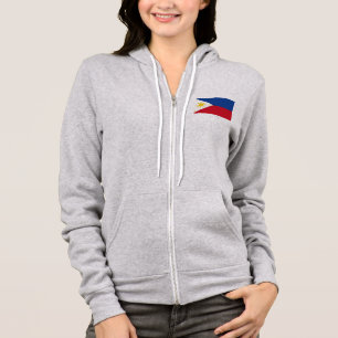 philippinische Flagge Hoodie