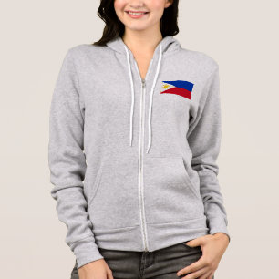 philippinische Flagge Hoodie
