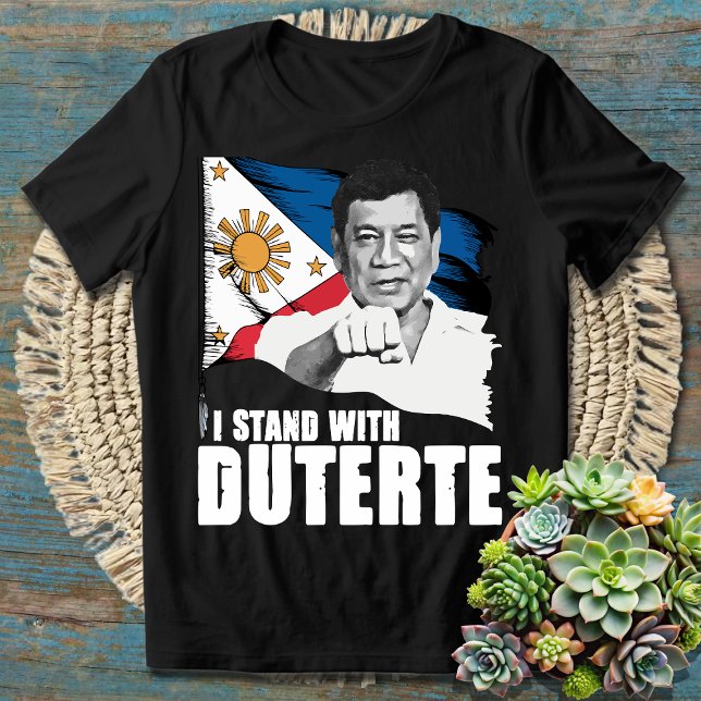 Philippinische Flagge I mit Duterte T-Shirt (Von Creator hochgeladen)