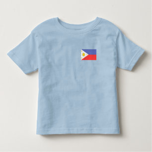 philippinische Flagge Kleinkind T-shirt