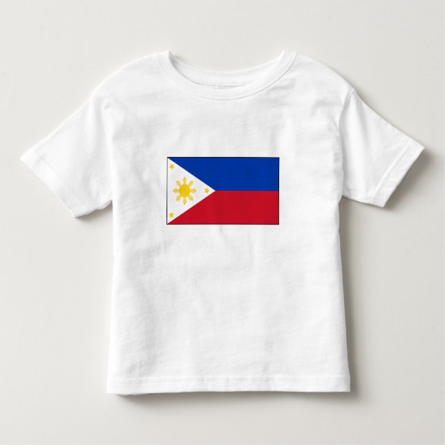 philippinische Flagge Kleinkind T-shirt (Vorderseite)