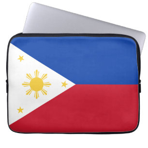philippinische Flagge Laptopschutzhülle