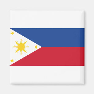 philippinische Flagge Magnet