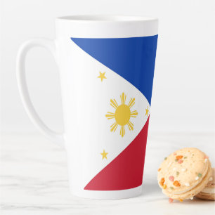 philippinische Flagge Milchtasse