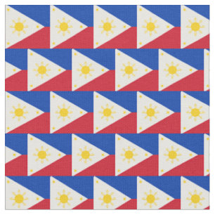 Philippinische Flagge Nationaler Trendfabrik /mode Stoff