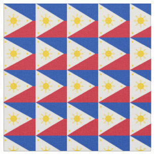 Philippinische Flagge Nationaler Trendfabrik /mode Stoff
