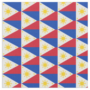 Philippinische Flagge Nationaler Trendfabrik /mode Stoff