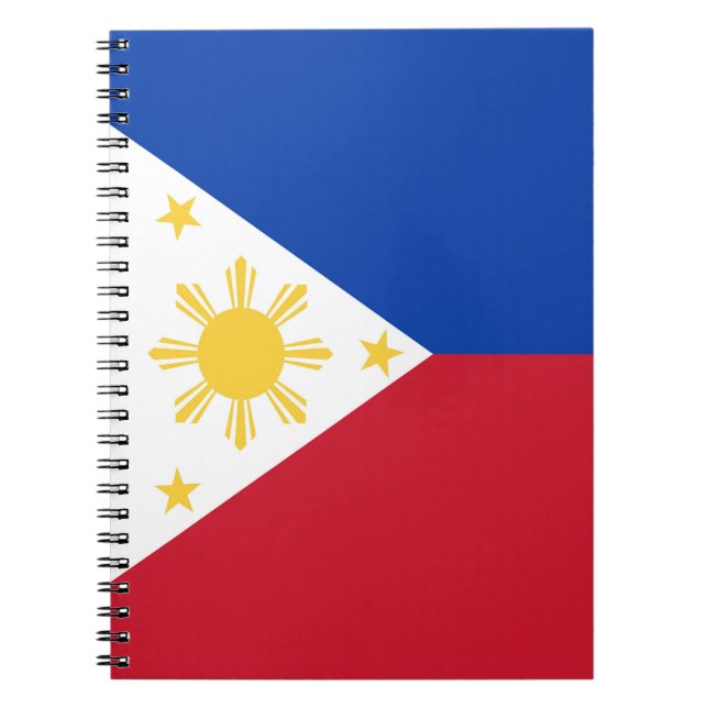 philippinische Flagge Notizblock (Vorderseite)