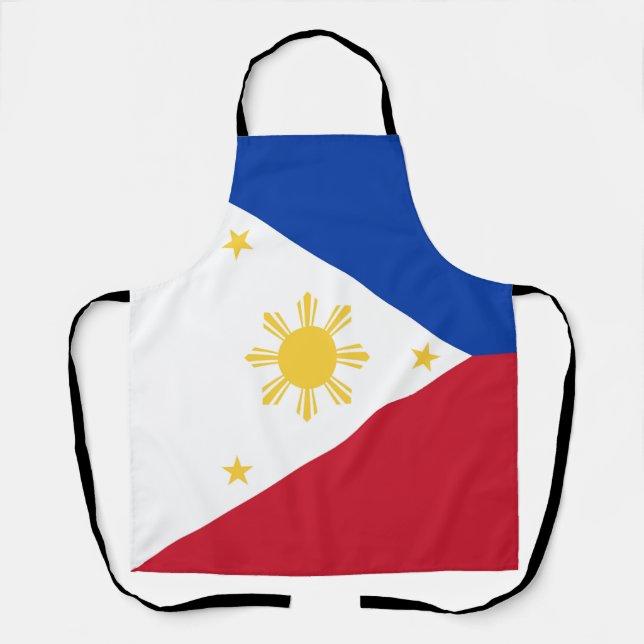 philippinische Flagge Schürze (Vorderseite)