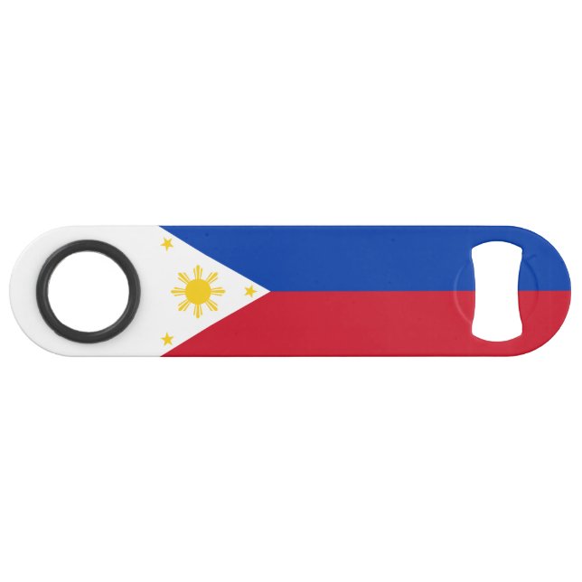 philippinische Flagge Speed Flaschenöffner (Vorderseite (Horizontal))