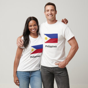 philippinische Flagge T-Shirt