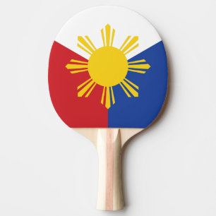 philippinische Flagge Tischtennis Schläger
