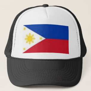 Philippinische Flagge Truckerkappe