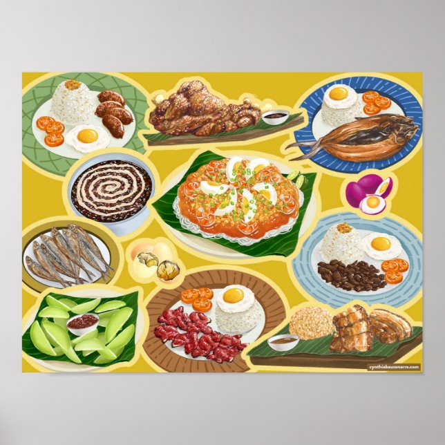philippinische Küche / Pinoy Comfort Food Poster (Vorne)