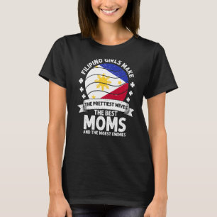 Philippinische Mama Phillipines Mütter Day Mama Fi T-Shirt