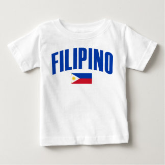 Philippinische philippinische Flagge Baby T-shirt