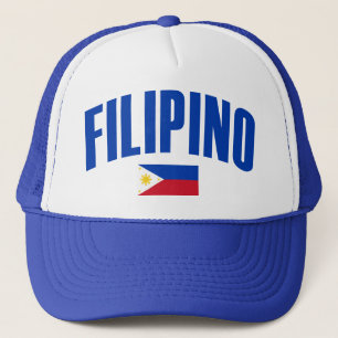 Philippinische philippinische Flagge Truckerkappe