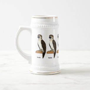 Philippinischer Adler-Cartoon Bierglas