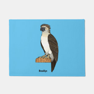 Philippinischer Adler-Cartoon Fußmatte