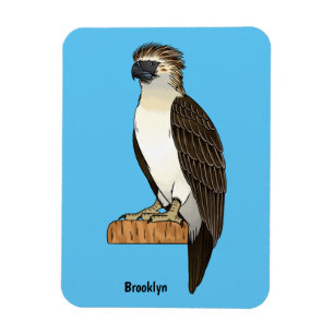 Philippinischer Adler-Cartoon Magnet