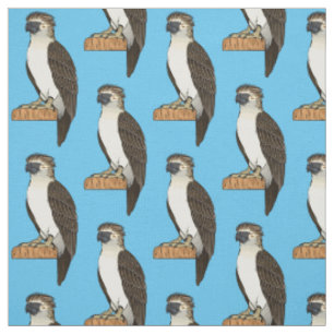 Philippinischer Adler-Cartoon Stoff