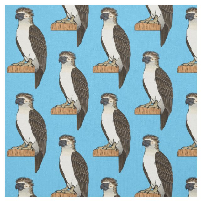 Philippinischer Adler-Cartoon Stoff (Muster)
