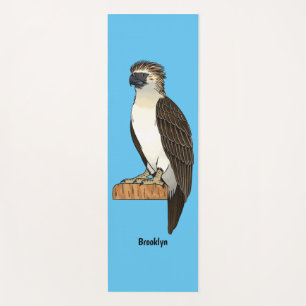 Philippinischer Adler-Cartoon Yogamatte