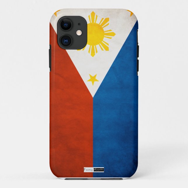 Philippinischer Flagge Iphone 5 Fallschutz Case-Mate iPhone Hülle (Rückseite)