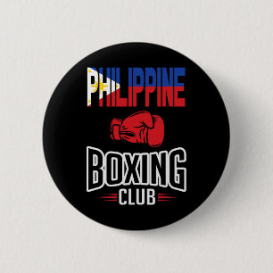 Philippinischer Flaggenboxing Button