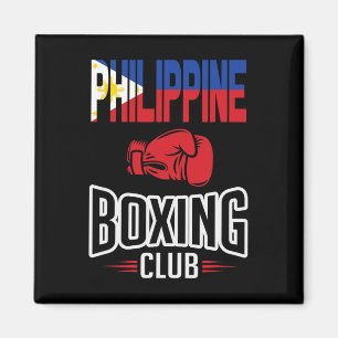 Philippinischer Flaggenboxing Magnet