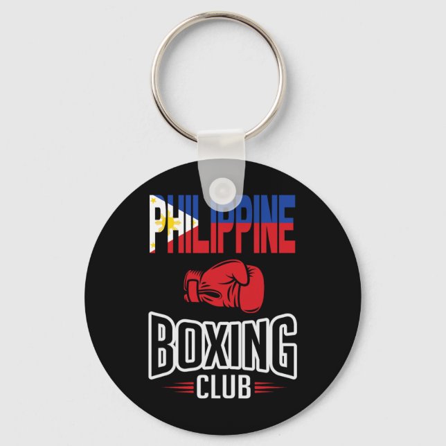 Philippinischer Flaggenboxing Schlüsselanhänger (Vorderseite)