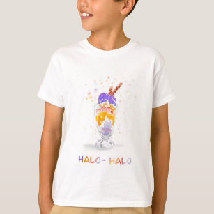 Philippinischer Halo Halo Halo Wassercoline T - Sh T-Shirt