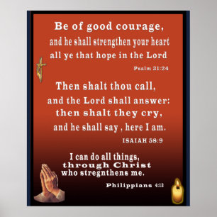 Philippinisches Christliches Poster