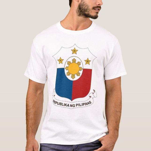 philippinisches Emblem T-Shirt (Vorderseite)
