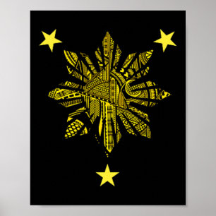 Philippinisches Erbe - Polynesischer Stammeskriege Poster
