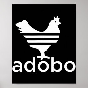 Philippinisches Hühner-Adobo Filipino Beste Küche Poster