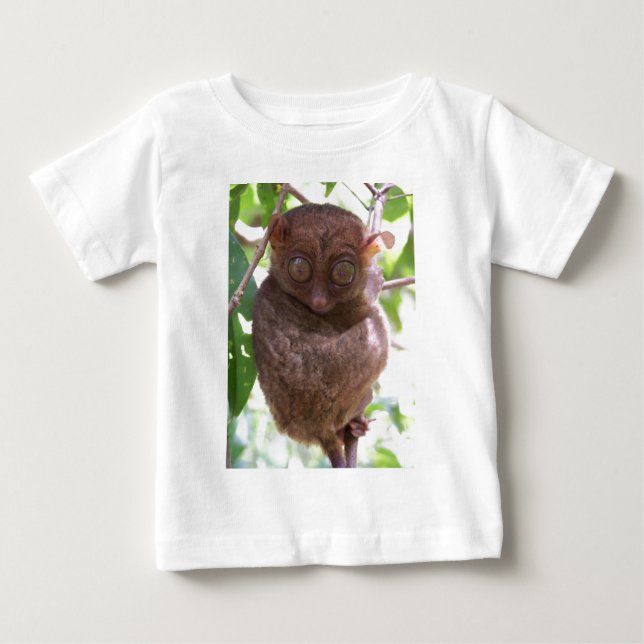 Philippinisches Tarsier Baby T-shirt (Vorderseite)