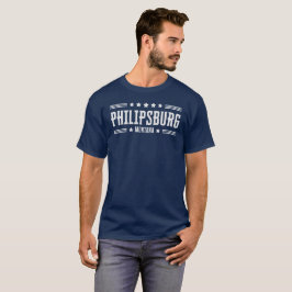 PHILIPSBURG MONTANA Stars & Streifen T-Shirt
