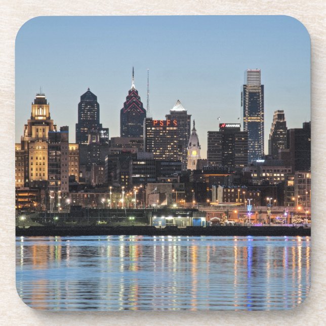 Phillicher Sonnenuntergang Untersetzer (Vorderseite)