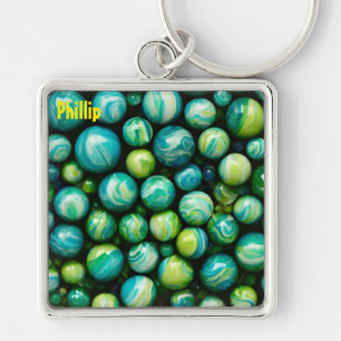 PHILLIP ~ ATTRAKTIV ~ Grüne Murmeltiere ~ Schlüsse Schlüsselanhänger