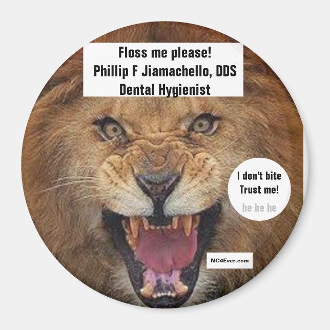 Phillip F Jiamachello DDS Dental Hygienist Magnet (Vorne)