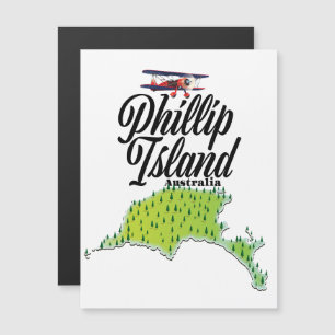 Phillip Island Australien Karte
