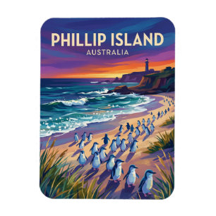 Phillip Island Australien Magnet