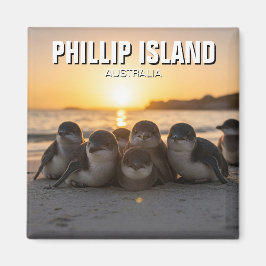 Phillip Island Australien Magnet