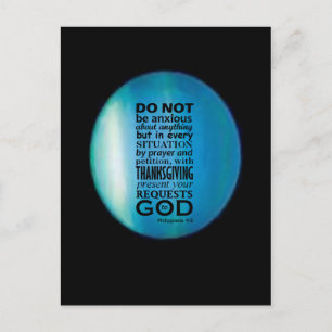 Phillipier 4:6 postkarte