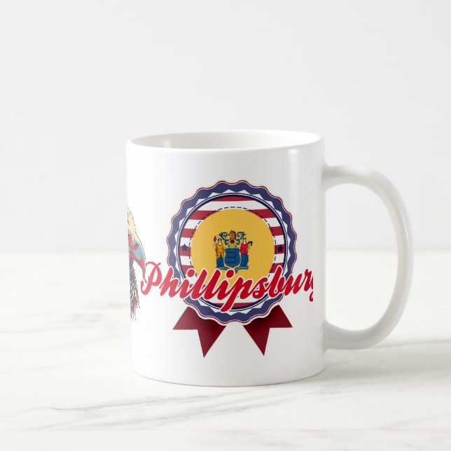 Phillipsburg, NJ Kaffeetasse (Rechts)