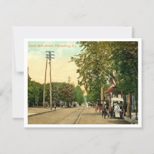 Phillispburg NJ S Main St 1910s Postkarte