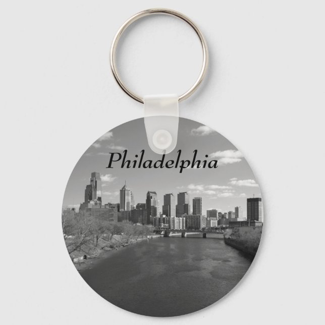 Philly b/w schlüsselanhänger (Vorderseite)